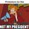 I protest the protest