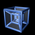 Trippy Cube in 4D