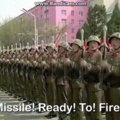 Rare Video of King Jong Boom launching the nuke.