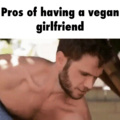 Las ventajas de tener una novia vegana