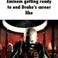 Bitch please Harambe can take down Eminem any day