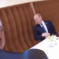 Putin and Trump's first handshake