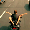 Pai vou dar uma volta de moto com meu namorado ;-)