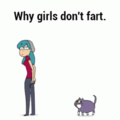 why girls dont fart