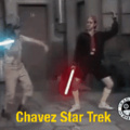 ..... Quando o Chavez e o Quicu vão lutar igual no Stark Trek tetraloucamente