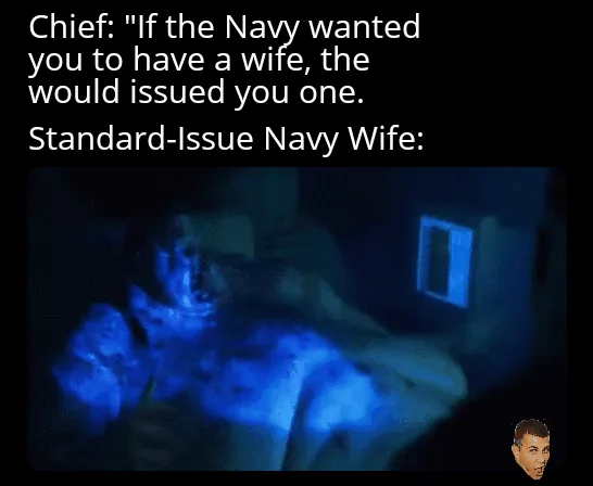 navy wife meme